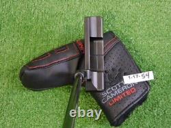 Titleist Scotty Cameron B3 Triple Black Limited Newport 2 35 Putter with HC New