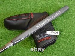 Titleist Scotty Cameron B3 Triple Black Limited Newport 2 35 Putter with HC New