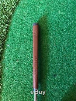 Titleist Scotty Cameron Button Back Putter 34 in, Leather Headcover & Grip