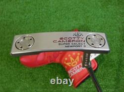 Titleist Scotty Cameron Custom 2023 Super Select Newport 2 35 Putter, Special HC
