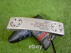 Titleist Scotty Cameron Custom 2023 Super Select Newport 35 Putter with HC New