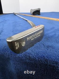 Titleist Scotty Cameron Del Mar Three Pro Platinum Putter