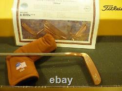 Titleist Scotty Cameron Gip Napa 1996 1st Of 500 Putter W Headcover Coa Rare