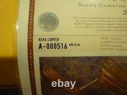Titleist Scotty Cameron Gip Napa 1996 1st Of 500 Putter W Headcover Coa Rare