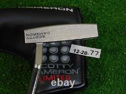 Titleist Scotty Cameron Limited Monoblok 6.5 35 Putter with Headcover New