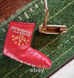 Titleist Scotty Cameron Oil Can Newport Putter 33-inch WithHead Cover