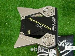 Titleist Scotty Cameron Phantom X 12 33 Putter with Spider Headcover Mint