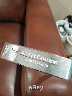 Titleist Scotty Cameron Pro Platinum Newport 2 Putter Super Stroke Grip