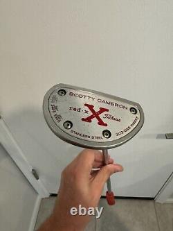 Titleist Scotty Cameron Red X2 Center Shafted 3 Dot Putter 33 Inches (RH)