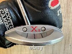 Titleist Scotty Cameron Red X2 Right Hand Putter 34 with cover