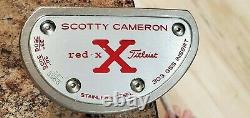 Titleist Scotty Cameron Red X 34 Putter RH Right-Handed Used