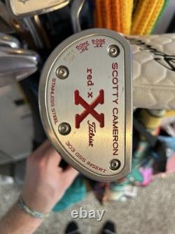 Titleist Scotty Cameron Red X Putter 34.5 Inches Steel RH super stroke tour 2.0