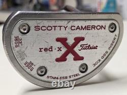 Titleist Scotty Cameron Red X Putter 34 Inches Steel RH Titleist Scotty Cameron Red X Putter 34 Inches Steel RH