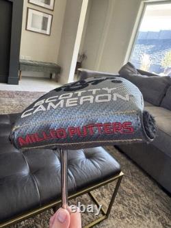 Titleist Scotty Cameron Red x 34 Mallet Putter Head Cover Excellent Condition