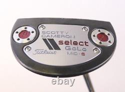 Titleist Scotty Cameron Select GoLo S Mid Mid-Mallet Putter RH 34.75 in Steel