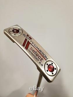 Titleist Scotty Cameron Select Newport 2.5 (2014) Putter Right Hand 35 Used