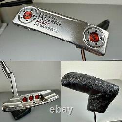 Titleist Scotty Cameron Select Newport 2 Putter 34 OG Grip Scotty HC