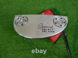 Titleist Scotty Cameron Special Select Del Mar 34 Putter with Headcover