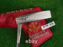Titleist Scotty Cameron Special Select Del Mar 34 Putter with Headcover