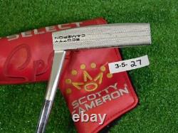 Titleist Scotty Cameron Special Select Del Mar 35 Putter with Headcover