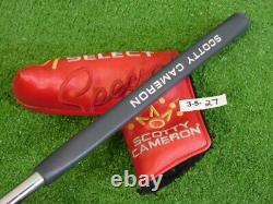 Titleist Scotty Cameron Special Select Del Mar 35 Putter with Headcover