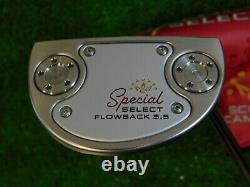 Titleist Scotty Cameron Special Select Flowback 5.5 35 Putter w Headcover New