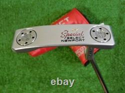 Titleist Scotty Cameron Special Select Newport 35 Putter with Ping Grip & HC