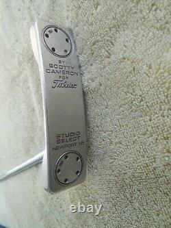 Titleist Scotty Cameron Studio Select Newport 1.5 Putter / Rh / 34