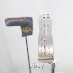 Titleist Scotty Cameron Studio Style Newport Putter 35 Inch Steel RH S-159211