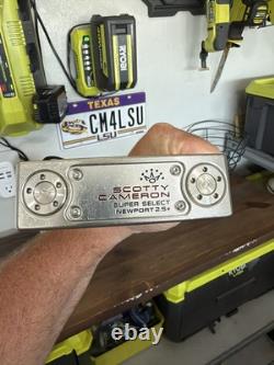 Titleist Scotty Cameron Super Select Newport 2.5+ 35 Putter Cameron +HC