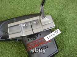 Titleist Scotty Cameron Super Select Newport 2.5 Plus 34 Left Hand Putter w HC