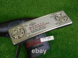 Titleist Scotty Cameron Super Select Newport 2.5 Plus 35 Left Hand Putter HC New