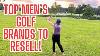 Top Men S Golf Brands To Resell Online On Ebay For A Profit Pickers Picking Thrifting Estate Sales