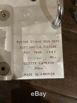 Tour Issue Scotty Cameron Putter Loft And Lie Machine Tour Only Circle T
