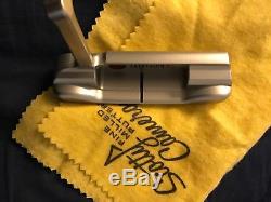 USED Limited Scotty Cameron 009M Masterful SSS CIRCLE T R. T Putter With COA