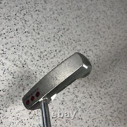 Used RH Mens Titleist Scotty Cameron Studio Select Fastback No. 1 Putter 35