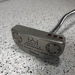 Used RH Mens Titleist Scotty Cameron Studio Select Fastback No. 1 Putter 35