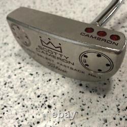 Used RH Mens Titleist Scotty Cameron Studio Select Fastback No. 1 Putter 35