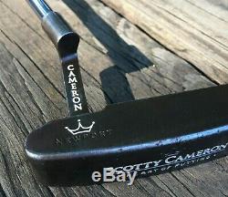 Very RARE Left Hand Scotty Cameron Oil Can Newport Putter, AOP, 35 in